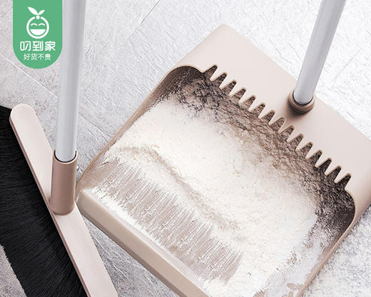 【预售-12月29日配送】茶花倍洁畚斗扫把簸箕套装（颜色随机）/1套（扫把*1把+簸箕*1个） 商品图4