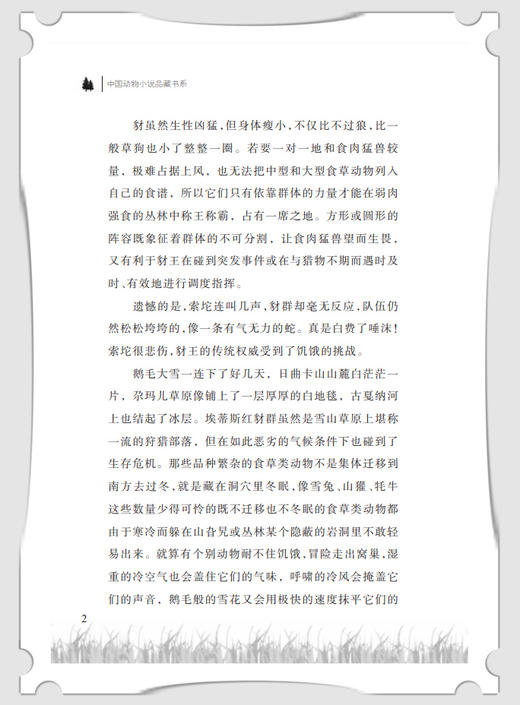 狼子善心 沈石溪动物小说正版fb小学生三四五六年级课外阅读书籍儿童文学读物经典书目 沈石溪的书全系列 商品图2