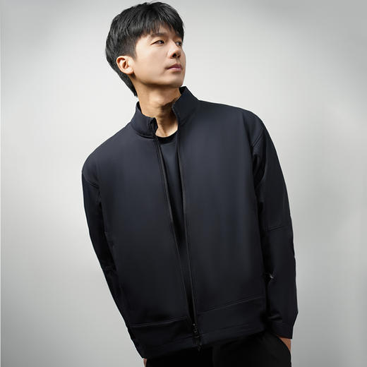 4158m山系行政 山语复合*薄*抓绒外套男立领外套薄抓绒（福利款） 商品图4