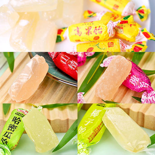 野风酥济南特产五联盒系列饴糖340g 高粱饴软糖 商品图3