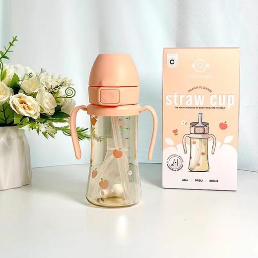 格罗咪咪Grosmimi吸管杯儿童宝宝水杯PPSU硅胶喝水牛奶瓶学饮 商品图0