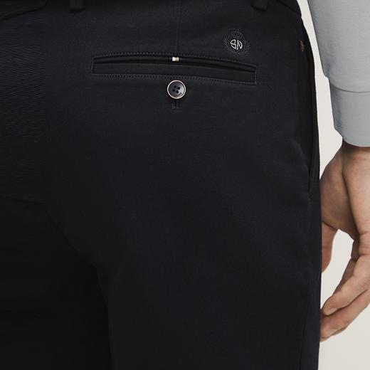 【含莫代尔】柒牌男装休闲裤男秋季新款商务百搭毛圈底修身直筒裤127H71080 商品图2