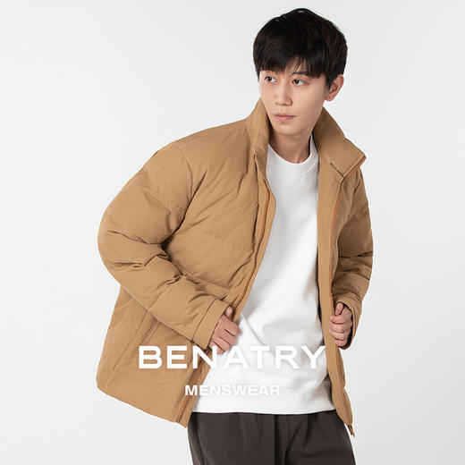 76贝纳川保暖立领男士休闲羽绒服EGP405276 商品图0