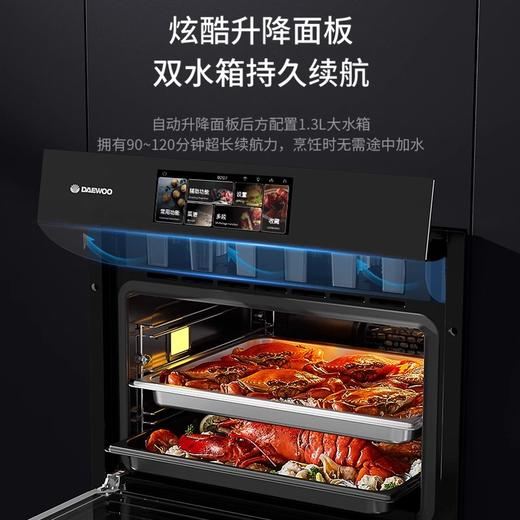大宇大容量嵌入式蒸烤一体机家用搪瓷烤箱智能彩屏多功能烘培DY-ZK60A 商品图2