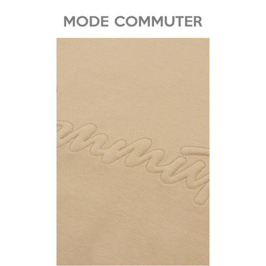 MC |MODE COMMUTER秋季字母绣花宽松时尚圆领卫衣男MCD131026G 商品图3