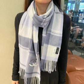 秋冬特惠💰260 香奈儿新款围巾 搭配利器 香奈儿系列货 专供vip产品 纹路织法使围巾