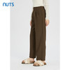 NUTS秋冬款复古气质百搭高级感直筒阔腿休闲西装长裤女241073392 商品缩略图4