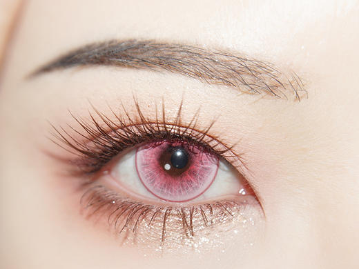 Hot Girls 玫瑰心 半年抛 两片 14.5mm 参考着色14.0mm 基弧8.5 含水40% 新锐国货 商品图2