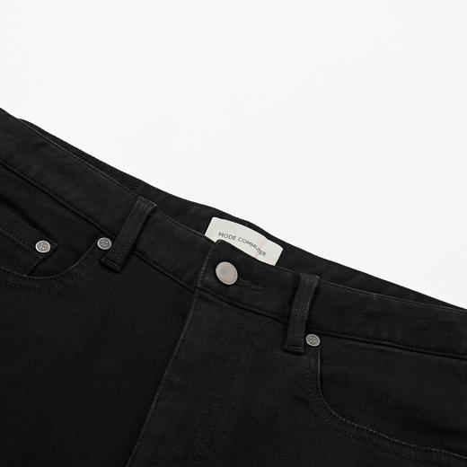 MC |MODE COMMUTER冬季弹性修身牛仔裤口袋时尚男士长裤MCD105047K 商品图2