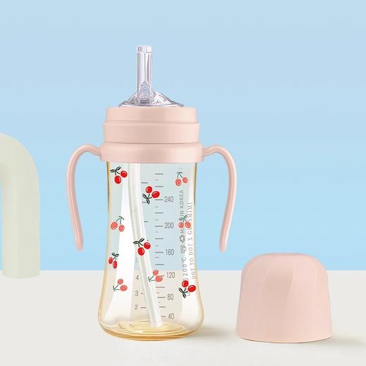 格罗咪咪Grosmimi吸管杯儿童宝宝水杯PPSU硅胶喝水牛奶瓶学饮 商品图6