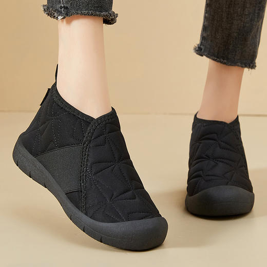 【1.21-2.8停发 】【送年送长辈】中老年最爱 ，加绒加厚防滑一脚蹬棉鞋 商品图5