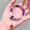【敦煌九紫离火紫水晶手串】敦煌福泽小众水晶玛瑙手串（包装大佛寺/敦煌随机发货介意勿拍） 商品缩略图6
