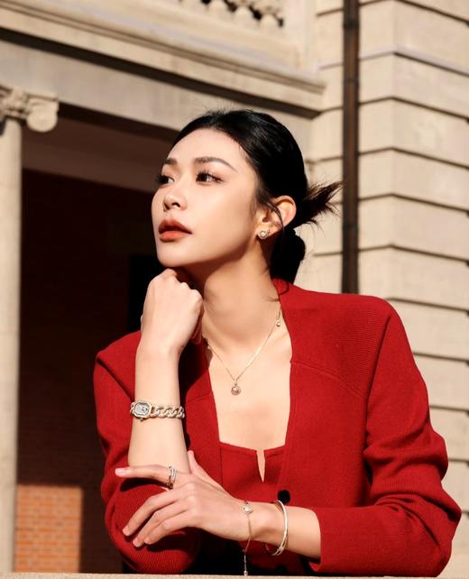 施华洛世*生肖蛇珍朱项链耳钉，向蛇年致上美丽的敬意 商品图2