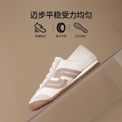 优选丨ZHR则则平底两穿德训鞋真皮轻便女鞋春秋款ins百搭休闲鞋小白鞋女 商品图5