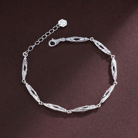 子佩集S925银【清辉静洒】手链【SL-840】纯银原创22412