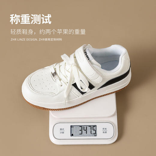 ZHR则则厚底增高板鞋女耐磨软底小白鞋春秋新款ins百搭运动休闲鞋 商品图5