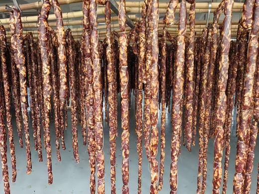 广西壮乡黑猪肉腊肠 原味辣味 500g/包 2件起江浙沪顺丰包邮 商品图8