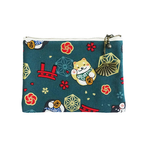 HUJI祤集Komon收纳包风の花招财阿柴 商品图1