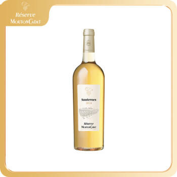 木桐嘉棣（MOUTON CADET）法国 波尔多 珍藏 苏玳 甜白葡萄酒 750ml 单支 送礼 商品图3
