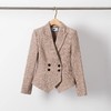 IWY/卡其色西装外套女冬季新款西服套装女神范半身裙两件套 24CS662 商品缩略图1
