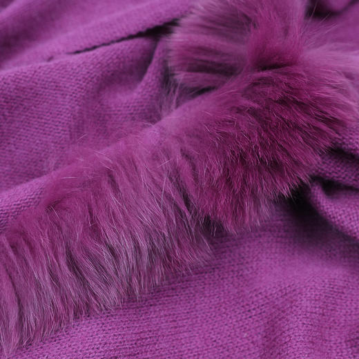 羊绒皮草围巾 KFW1503001 01fF/01K/01W 商品图8