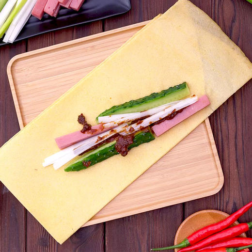 野风酥500克山东大煎饼*2袋（小米红枣） 商品图2