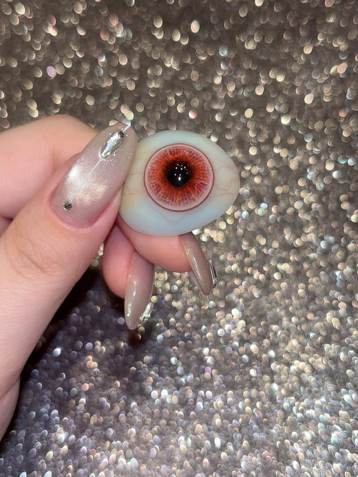 Hot Girls 玻璃心 半年抛 两片 14.5mm 参考着色14.0mm 基弧8.5 含水40% 新锐国货 商品图4