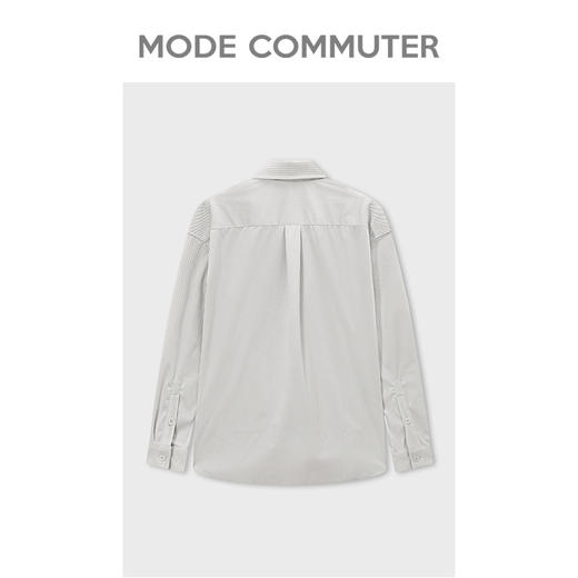 MC |MODE COMMUTER春季灯芯绒口袋宽松男士长袖衬衫外套MCD103009A 商品图1