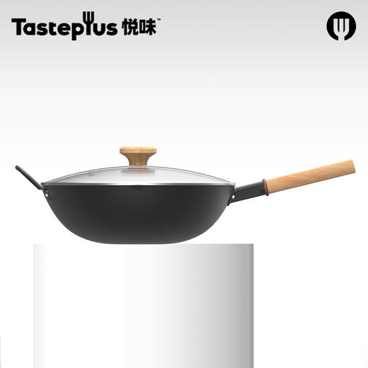 悦味3.0超轻量铁炒锅34cm 商品图5