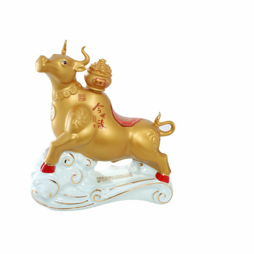 【酒厂直营】今世缘白酒 牛势冲天珍藏纪念酒 61.8度2.5L 商品图0