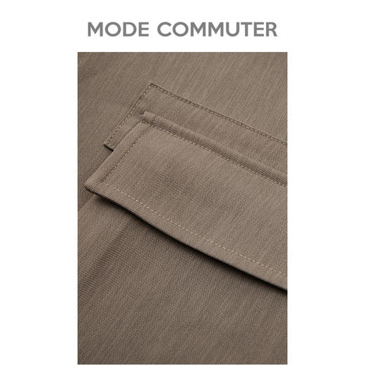 MC |MODE COMMUTER秋季宽松休闲男士衬衫外套MCD121032G 商品图3