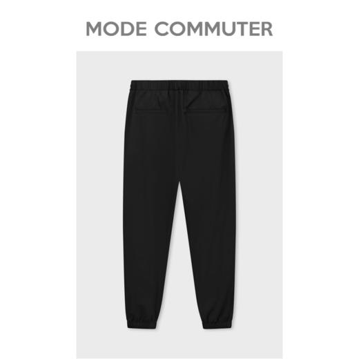MODE COMMUTER春季腰部抽绳宽松收口休闲长裤男MCD102060A 商品图1