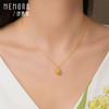 蝴蝶结铃铛吊坠3D硬金女款黄金项链足金单挂坠MEMORA诗普琳 HPE01201（线上专供） 商品缩略图1