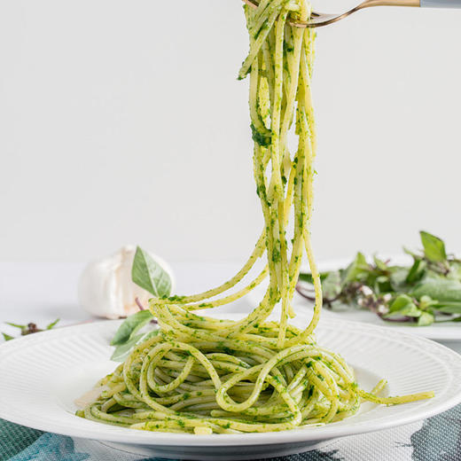 Barilla百味来热那亚风味罗勒酱进口意大利面酱意式粉青酱小包装 商品图2