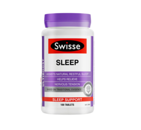 Swisse sw睡眠片100粒缬草精华片改善睡眠失眠助眠片