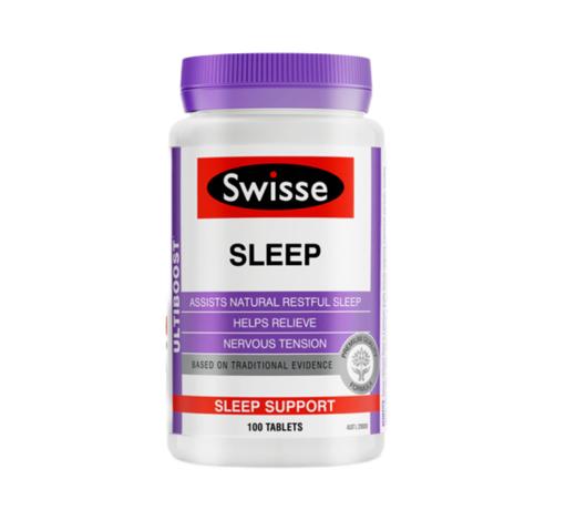 Swisse sw睡眠片100粒缬草精华片改善睡眠失眠助眠片 商品图0