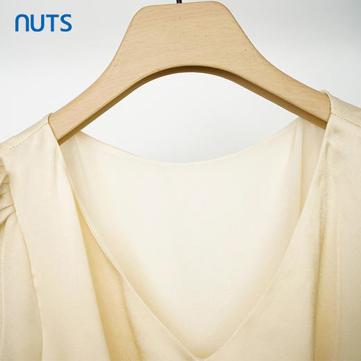 NUTS商场同款修身显瘦气质风长袖连衣裙女131103059 商品图2