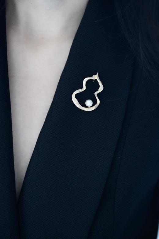 Akoya胸花「时尚宝葫芦」 商品图1