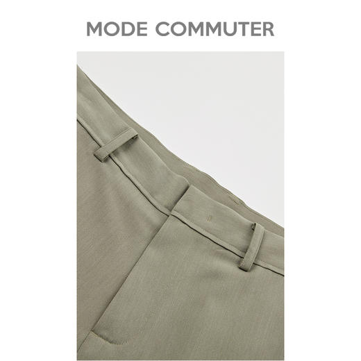 MC |MODE COMMUTER秋季直筒口袋宽松九分裤男MCD102011G 商品图2