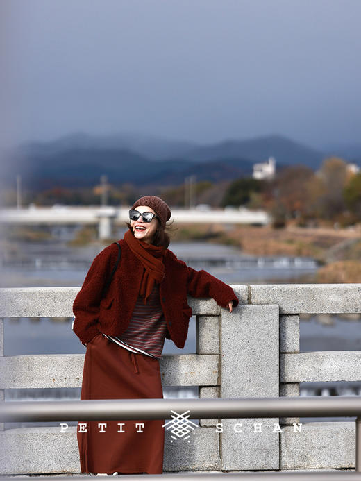 PETIT SCHAN小闪 #074 Inner Beauty 白馥美 羊绒手纺纱手工编织冷帽堆堆帽 商品图5