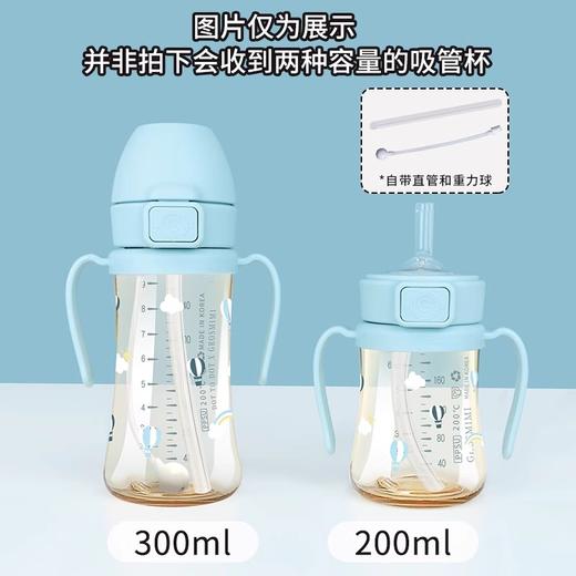 格罗咪咪Grosmimi吸管杯儿童宝宝水杯PPSU硅胶喝水牛奶瓶学饮 商品图3