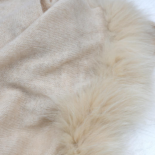 羊绒皮草围巾 KFW1503001 01fF/01K/01W 商品图5