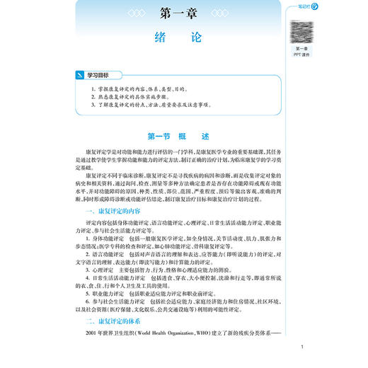 康复评定学 第3版 全国高等中医药教育教材第四轮十四五规划教材 王艳 主编 供康复治疗学等专业用 人民卫生出版社9787117372213 商品图4