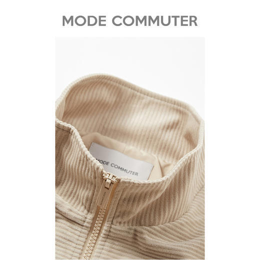 MC |MODE COMMUTER春季灯芯绒宽松休闲夹克外套男MCD121043A 商品图2