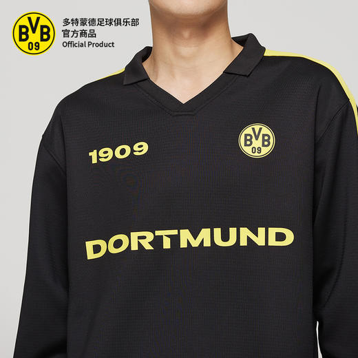 【官方正版】多特蒙德足球俱乐部｜BVB深色立领长袖卫衣保暖加厚球迷 商品图4