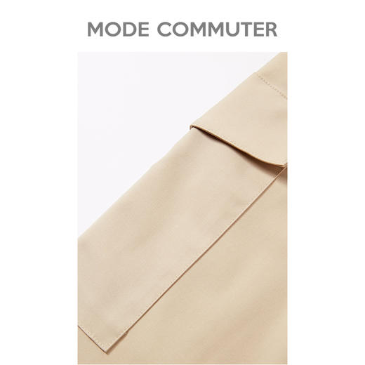MC |MODE COMMUTER春季立体口袋宽松休闲工装长裤男MCD102062A 商品图3