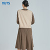 NUTS秋冬款复古气质宽松设计感森女系长袖连衣裙两件套241103039B 商品缩略图1