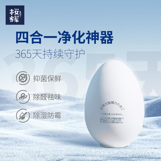 日本进口 樱辉 冰箱除味抑菌欧壳蛋 多场景适用 去除异味 200g/个 商品图0