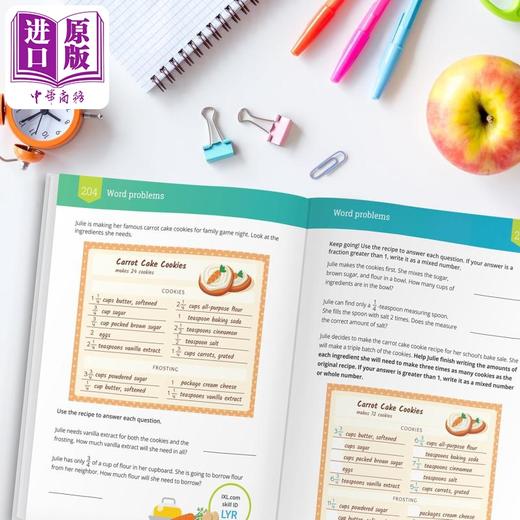 【中商原版】IXL The Ultimate Math Workbook Grade 4 美国IXL教辅 终极数学练习册四年级 英文原版进口图书 小学数学学习 商品图4