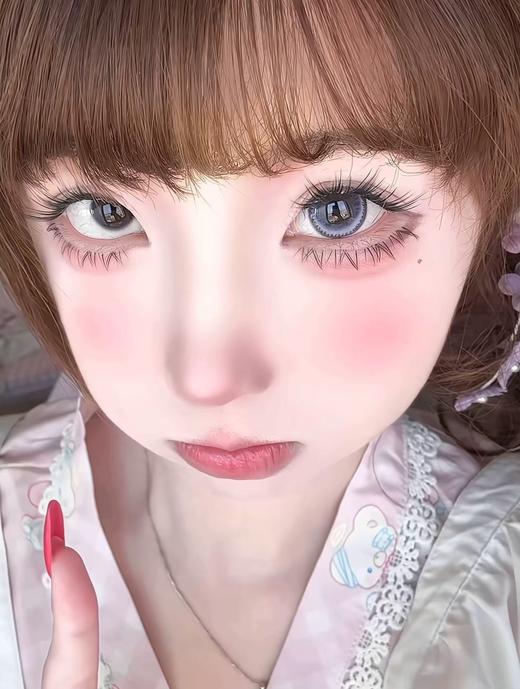 【春节不打烊】『年抛大直径』SUPERBIGCON-夏日荧光紫-直径14.5mm/着色14.3mm【年抛 0-800度 无525/575】 商品图5